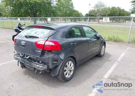2013 Kia Rio Ex from USA, damaged, VIN KNADN5A36D6295047